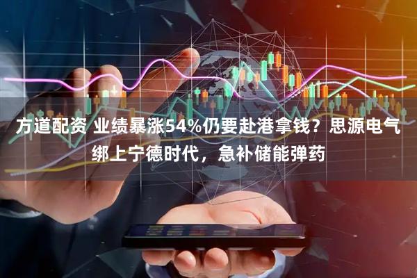 方道配资 业绩暴涨54%仍要赴港拿钱？思源电气绑上宁德时代，急补储能弹药